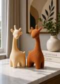 Layers Monk | Modern Giraffe Figurine | 3D Printed Home Decor